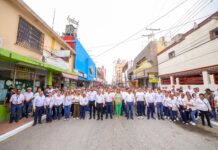 ACOMPAÑÓ LA SENADORA MAKI ORTIZ A 20 MIL TRABAJADORES DE REYNOSA EN SU DESFILE DEL 1 DE MAYO