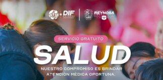 OFRECE DIF-REYNOSA CONSULTAS MÉDICAS GRATUITAS A LA CIUDADANÍA