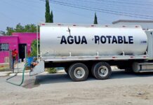 ABASTECE COMAPA DE REYNOSA CON CAMIONES CISTERNA A COLONIAS DEL SECTOR GRANJAS
