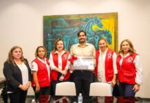 SOSTUVO CARLOS PEÑA ORTIZ UN DIÁLOGO CON EL CONSEJO LOCAL DE LA CRUZ ROJA
