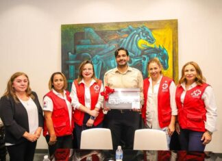 SOSTUVO CARLOS PEÑA ORTIZ UN DIÁLOGO CON EL CONSEJO LOCAL DE LA CRUZ ROJA