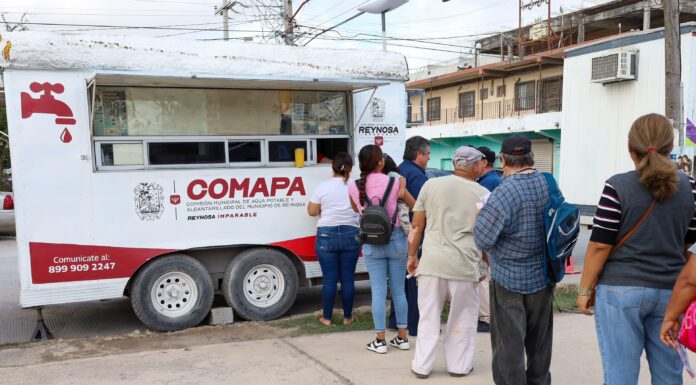 REFUERZA COMAPA REYNOSA ATENCIÓN CIUDADANA A TRAVÉS DE UNIDAD MÓVIL