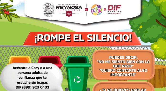 PROMUEVE DIF-REYNOSA LA CONFIANZA Y COMUNICACIÓN EN LA NIÑEZ