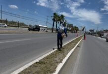 REALIZA GOBIERNO DE REYNOSA LIMPIEZA Y MANTENIMIENTO DE ÁREAS PÚBLICAS