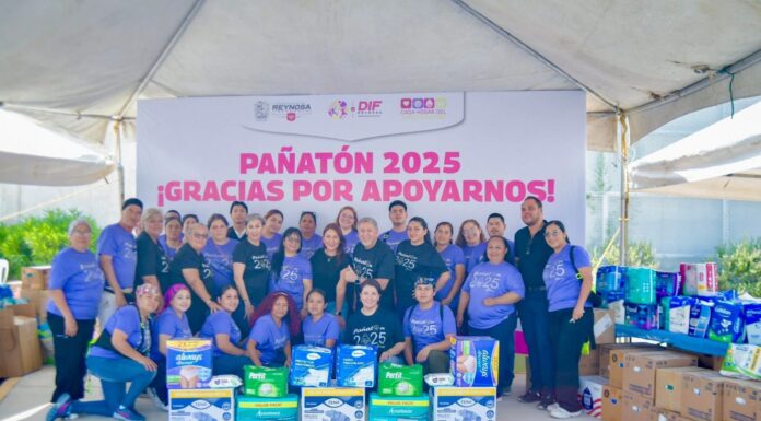 LLAMA DIF-REYNOSA A SUMARSE AL PAÑATÓN 2026 Y APOYAR A LA CASA HOGAR DEL ADULTO MAYOR