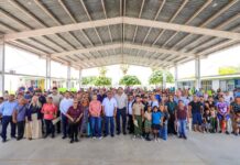 CONSTRUYE GOBIERNO DE CARLOS PEÑA ORTIZ COMEDOR ESCOLAR EN PRIMARIA CARLOS FUENTES MACÍAS