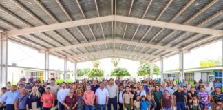 CONSTRUYE GOBIERNO DE CARLOS PEÑA ORTIZ COMEDOR ESCOLAR EN PRIMARIA CARLOS FUENTES MACÍAS