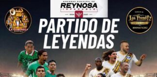 INVITA EL GOBIERNO DE REYNOSA AL JUEGO DE LEYENDAS EN EL POLIDEPORTIVO
