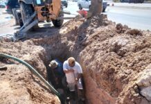 REPARA COMAPA FUGAS DE AGUA POTABLE EN GRANJAS ECONÓMICAS Y MÓDULO 2000