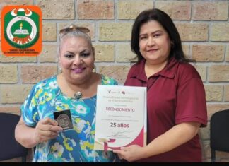 RECONOCEN 32 AÑOS DE SERVICIO DE EVA RODRÍGUEZ EN LA FISCALÍA DE TAMAULIPAS
