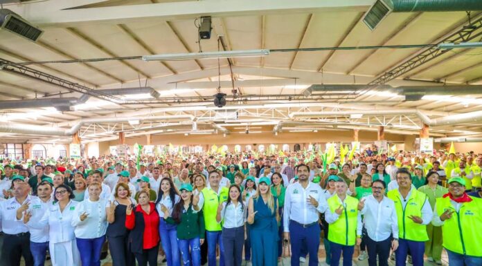 RINDIÓ PROTESTA COMITÉ MUNICIPAL DEL PARTIDO VERDE EN REYNOSA ANTE MILES DE SIMPATIZANTES Y MILITANTES