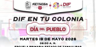 ATENDERÁ DIF-REYNOSA CON SERVICIOS GRATUITOS A FAMILIAS DE LA COLONIA TAMAULIPAS