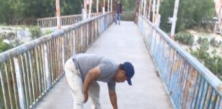 CARLOS PEÑA ORTIZ IMPULSA REHABILITACIÓN DE PUENTE PEATONAL EN REYNOSA
