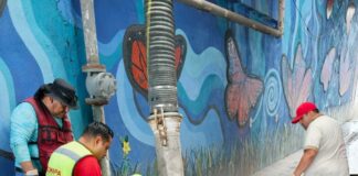 REALIZÓ COMAPA MANTENIMIENTO PREVENTIVO EN EL PASO A DESNIVEL #2