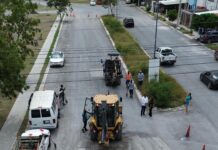 AVANZA EN REYNOSA EL PROGRAMA DE BACHEO MÁS GRANDE DE SU HISTORIA; AHORA LLEGA A TERRANOVA