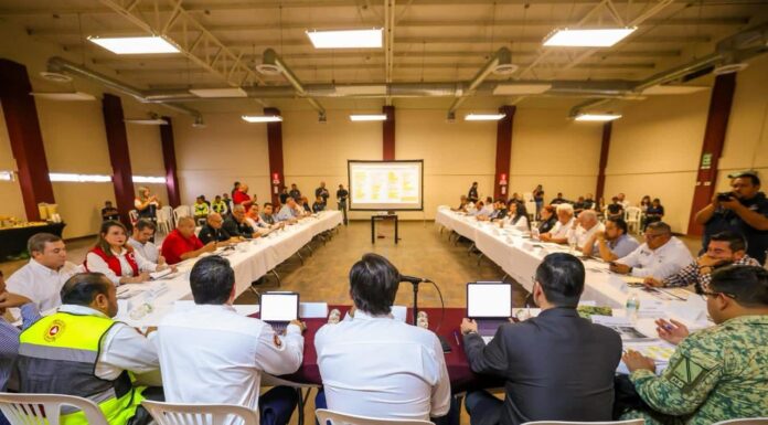 LISTO CONSEJO MUNICIPAL DE PROTECCIÓN CIVIL DE REYNOSA PARA LA TEMPORADA DE CICLONES TROPICALES 2026