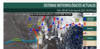 CUBRE A REYNOSA LA POSIBILIDAD DE LLUVIAS MODERADAS A INTENSAS