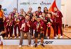 SE LOGRÓ MEDALLA DE BRONCE DE HANDBALL EN LA OLIMPIADA NACIONAL CONADE