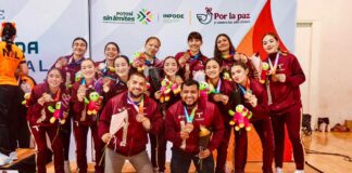 SE LOGRÓ MEDALLA DE BRONCE DE HANDBALL EN LA OLIMPIADA NACIONAL CONADE