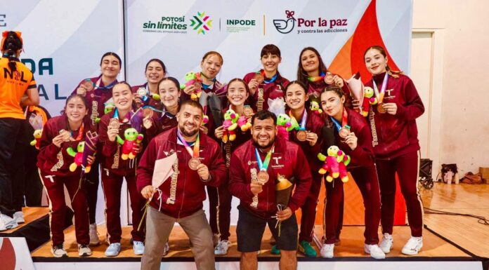 SE LOGRÓ MEDALLA DE BRONCE DE HANDBALL EN LA OLIMPIADA NACIONAL CONADE