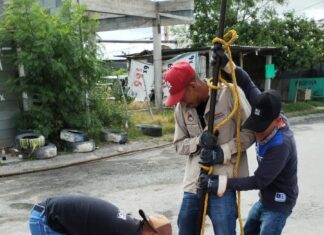 REALIZÓ COMAPA R LIMPIEZA DE POZOS SANITARIOS EN PUERTA DEL SOL
