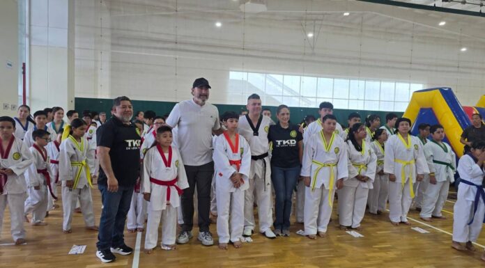 FUE SEDE EL POLIDEPORTIVO DE LA 1ERA . EDICIÓN DE TÉCNICAS DE COMBATE DE TAEKWONDO