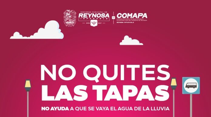 EXHORTA COMAPA A NO RETIRAR TAPAS DE ALCANTARILLAS