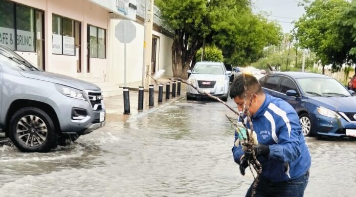 MANTIENE COMAPA REYNOSA LIMPIEZA DE PLUVIALES EN DISTINTOS SECTORES DE LA CIUDAD