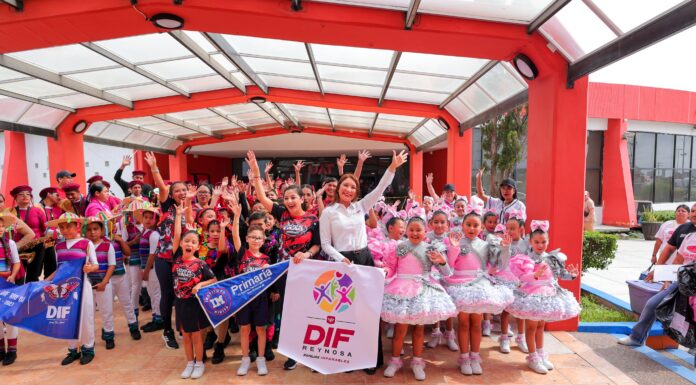 RECONOCE DIF-REYNOSA PARTICIPACIÓN DE NIÑAS Y NIÑOS EN CONCURSO REGIONAL DE RONDAS Y SALTO DE CUERDA 2026