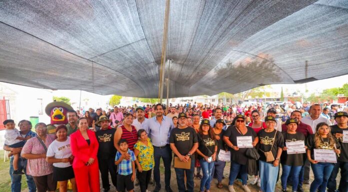 CONCLUYÓ CARLOS PEÑA ORTIZ TRABAJO DE ACCIÓN Y CONCIENCIA EN HACIENDA LAS FUENTES