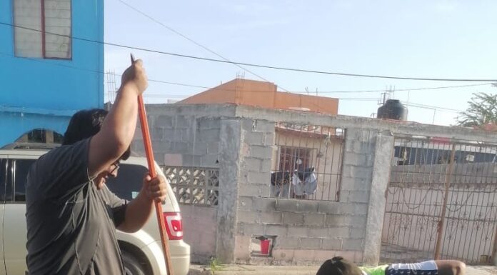 ATIENDE COMAPA REYNOSA FUGAS DE AGUA POTABLE EN DISTINTOS SECTORES DE LA CIUDAD