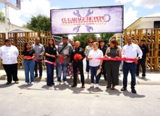 ASISTE ALCALDE RAMIRO CORTEZ A LA INAUGURACIÓN DE LA NUEVA UBICACIÓN DE “EL GARAGE DE PEPE” Y “LOS 2 COMPADRES”