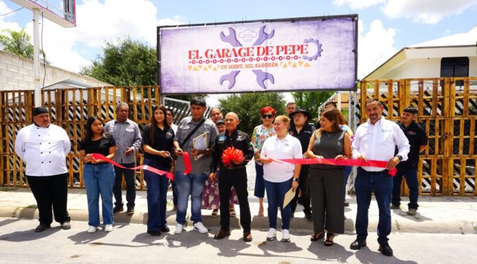 ASISTE ALCALDE RAMIRO CORTEZ A LA INAUGURACIÓN DE LA NUEVA UBICACIÓN DE “EL GARAGE DE PEPE” Y “LOS 2 COMPADRES”