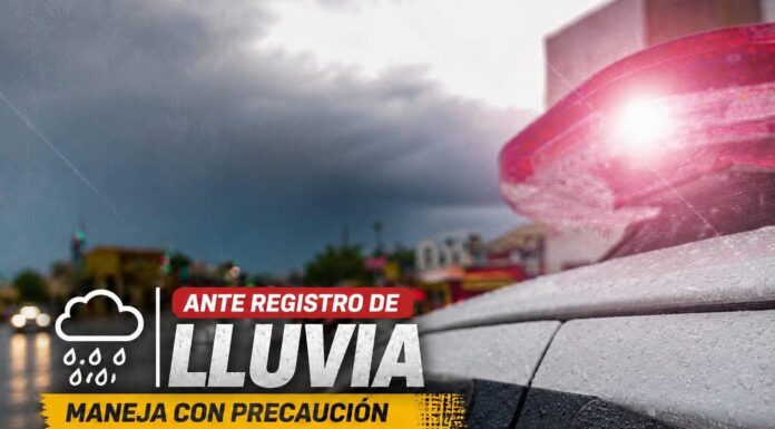 TOME PRECAUCIONES AL CONDUCIR DURANTE LA LLUVIA
