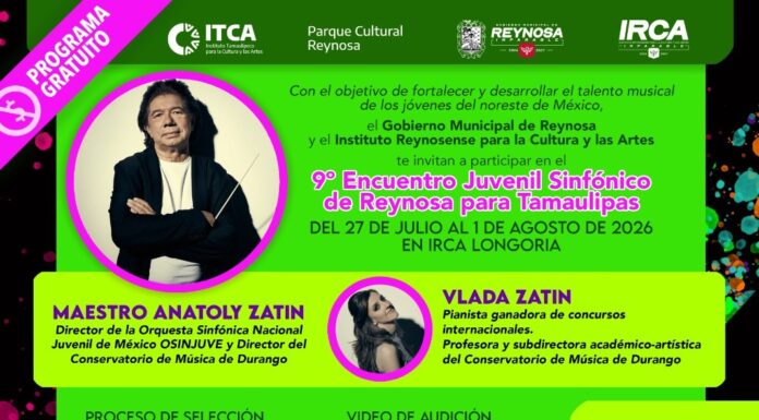 GOBIERNO DE CARLOS PEÑA ORTIZ CONVOCA A JÓVENES MÚSICOS A INSCRIBIRSE AL 9° ENCUENTRO JUVENIL SINFÓNICO