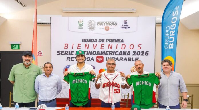 INVITA EL GOBIERNO DE REYNOSA A LA SERIE LATINOAMERICANA 2026 DE BÉISBOL