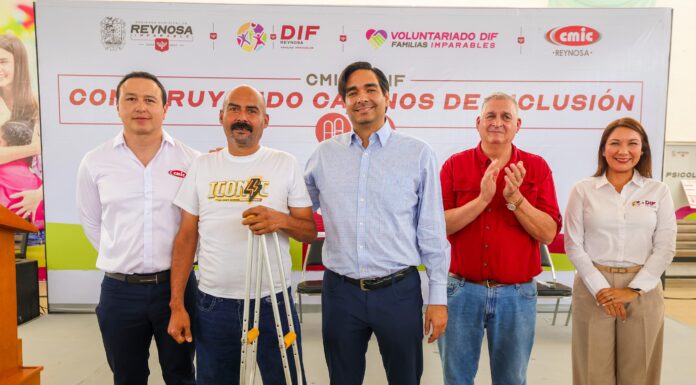 APOYO DE ALCALDE, DIF Y CMIC REYNOSA DEVUELVE ESPERANZA E INDEPENDENCIA A EZEQUIEL