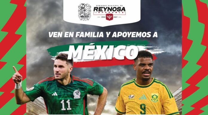 LISTA LA FAN ZONE «IMPARABLES EN LA CANCHA» PARA VER EL MUNDIAL 2026 EN REYNOSA