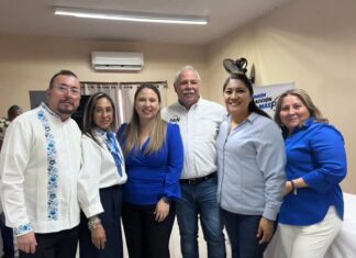 GLORIA GARZA Y CÉSAR VERÁSTEGUI FORTALECEN RESPALDO PANISTA EN CAMARGO RUMBO A LA DIRIGENCIA ESTATAL