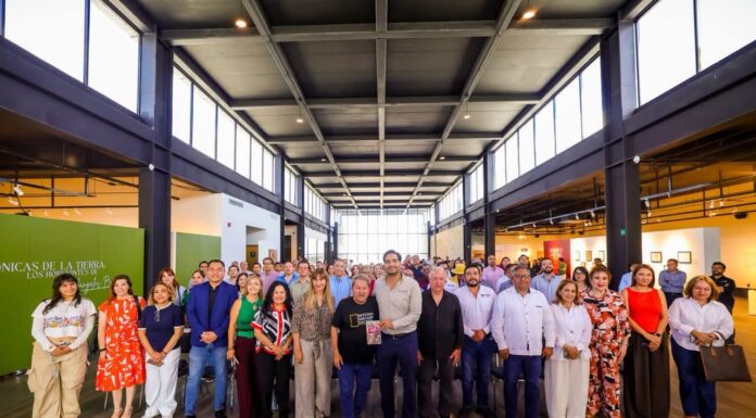 PRESENTÓ PACO IGNACIO TAIBO II UNA OBRA LITERARIA EN EL MUFHAM DE REYNOSA