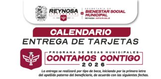 INFORMA GOBIERNO DE REYNOSA ACTUALIZACIÓN DE FECHAS PARA BECAS MUNICIPALES