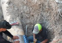 ATENDIÓ COMAPA FUGA DE AGUA POTABLE Y REHABILITACIÓN DE DESCARGA SANITARIA EN LA COLONIA VOLUNTAD Y TRABAJO
