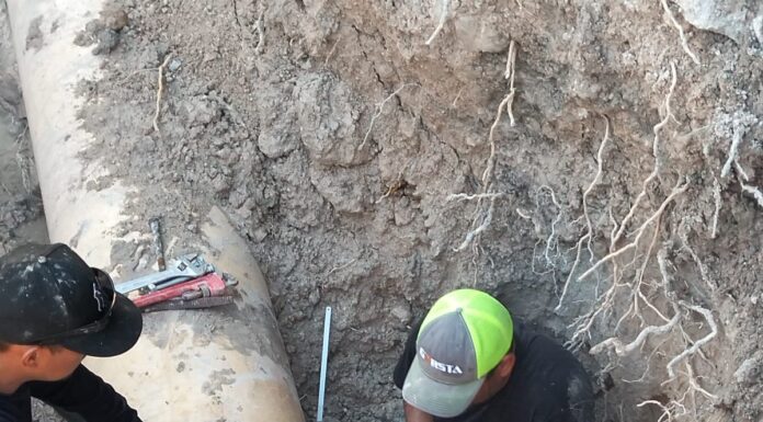 ATENDIÓ COMAPA FUGA DE AGUA POTABLE Y REHABILITACIÓN DE DESCARGA SANITARIA EN LA COLONIA VOLUNTAD Y TRABAJO