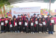 CONMEMORA DIF-REYNOSA EL DÍA MUNDIAL CONTRA EL TRABAJO INFANTIL CON GRADUACIÓN DE ALUMNOS DE PANNARTI