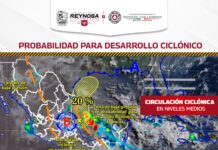 EMITE PROTECCIรN CIVIL Y BOMBEROS AVISO METEOROLรGICO PARA REYNOSA