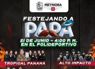 FESTEJARÁ GOBIERNO DE CARLOS PEÑA ORTIZ A PAPÁS EN EL POLIDEPORTIVO REYNOSA