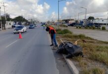 GOBIERNO DE REYNOSA REFUERZA LIMPIEZA URBANA EN LA AVENIDA RODOLFO GARZA CANTÚ