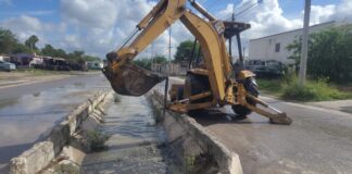 EFECTUÓ GOBIERNO DE REYNOSA DESAZOLVE DE DRENES EN BALCONES DE ALCALÁ Y ARBOLEDAS