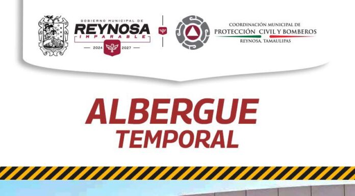 ACTIVÓ ALCALDE CARLOS PEÑA ORTIZ ALBERGUE TEMPORAL DEL POLIDEPORTIVO