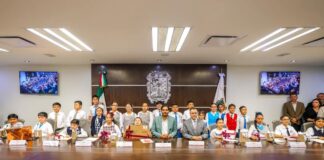 PRESIDIÓ ALCALDE CARLOS PEÑA ORTIZ SESIÓN SOLEMNE DEL CABILDO INFANTIL 2026